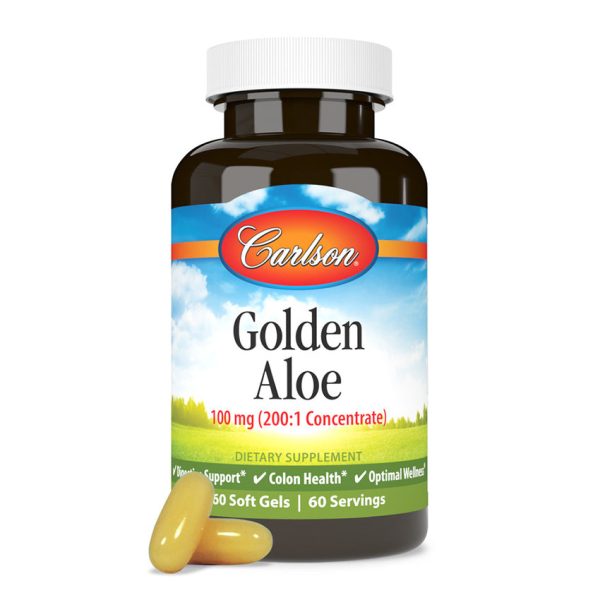 Carlson Golden Aloe Soft Gels - Image 6