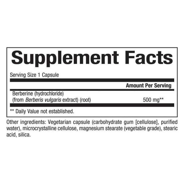 Natural Factors Berberine 500 mg - Image 3