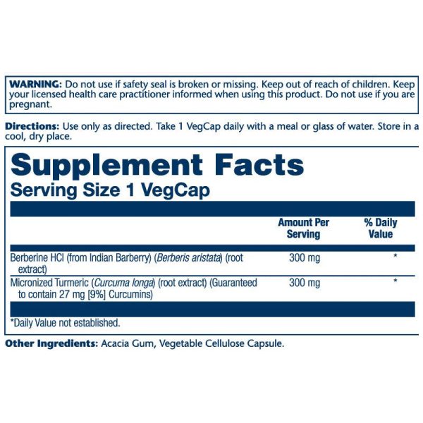 Solaray Berberine & Curcumin Root Extract - Image 3