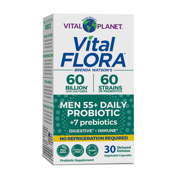 Vital FLORA Men 55+ Daily Probiotic