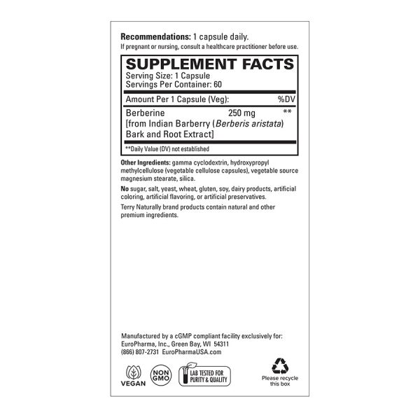 Terry Naturally Berberine MetX Ultra - Image 3