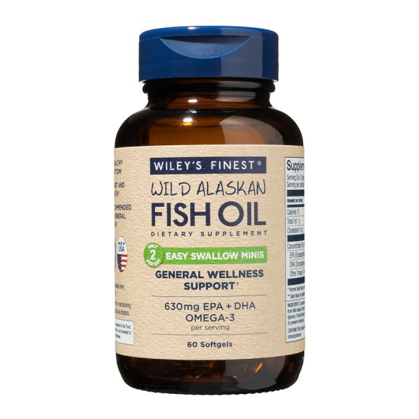 Wiley's Finest Fish Oil Easy Swallow Minis