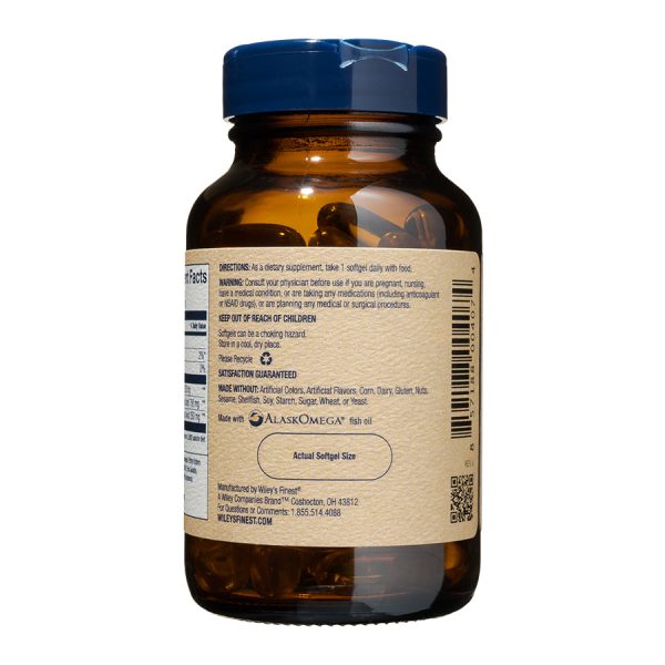 Wiley's Finest Fish Oil Peak EPA Softgels - Image 6