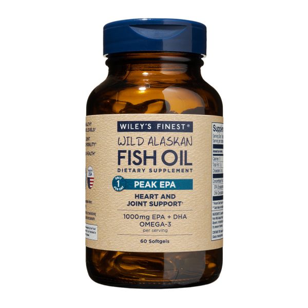 Wiley's Finest Fish Oil Peak EPA Softgels