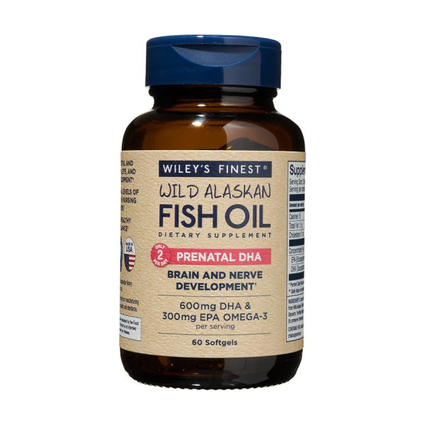 Wiley's Finest Fish Oil Prenatal DHA