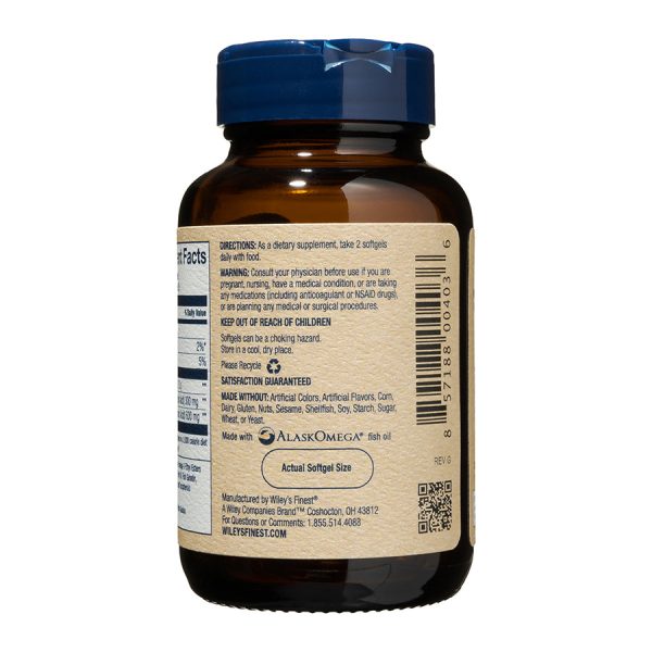 Wiley's Finest Fish Oil Prenatal DHA - Image 6