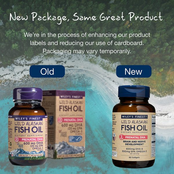 Wiley's Finest Fish Oil Prenatal DHA - Image 3