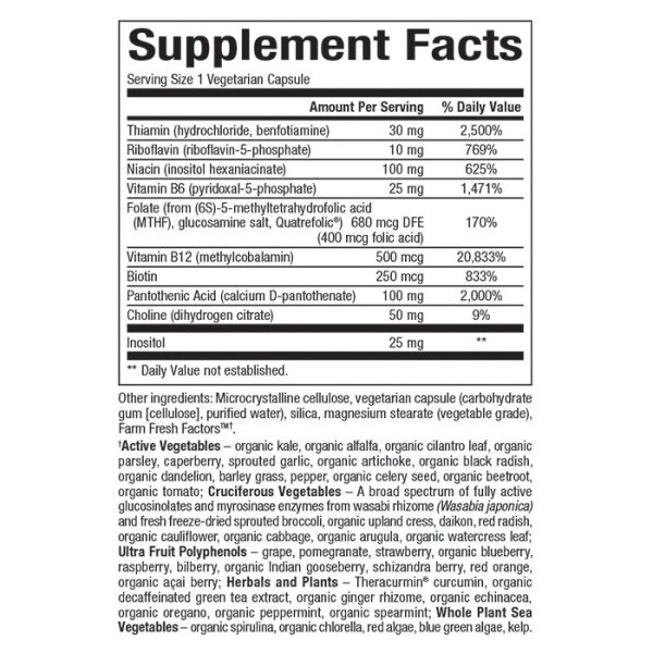 Natural Factors Active B Complex - Image 3