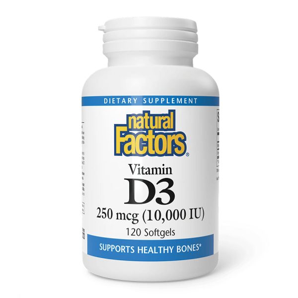 Natural Factors Vitamin D3 10,000 IU