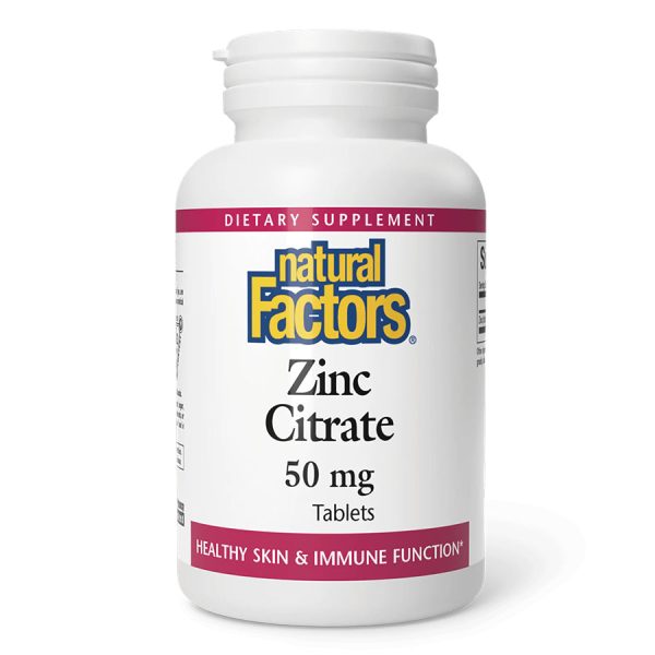 Natural Factors Zinc Citrate 50 mg - Image 4