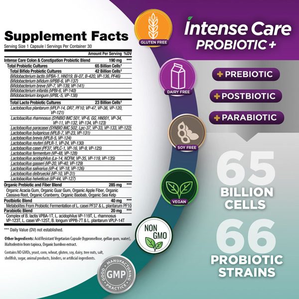 Vital Planet Intense Care Colon + Constipation - Image 3