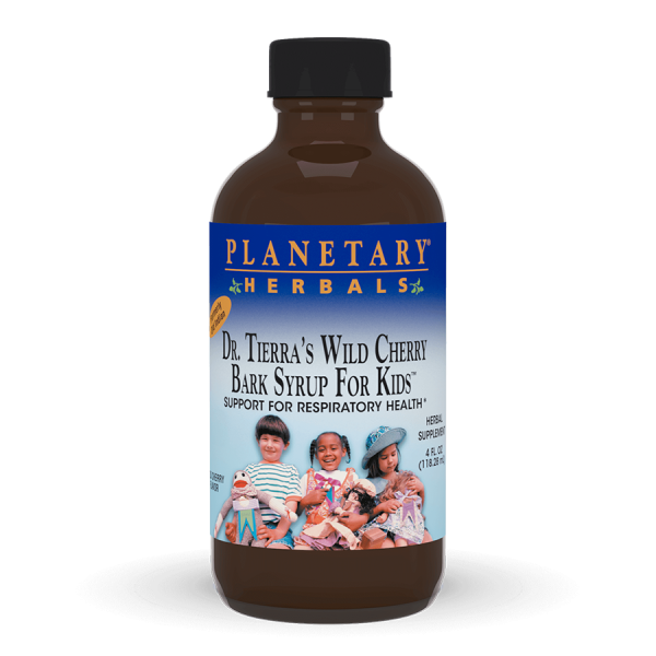 Planetary Herbals Wild Cherry Bark Syrup For Kids