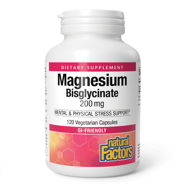 Natural Factors Magnesium Bisglycinate Capsules