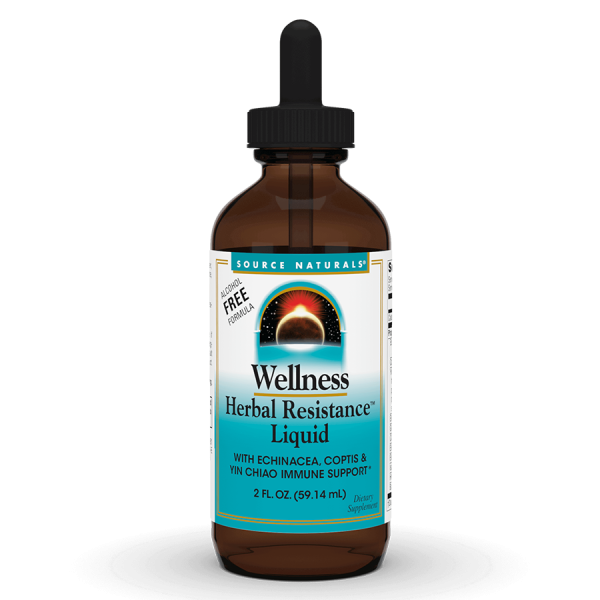 Source Naturals Wellness Herbal Resistance Liquid (Alcohol Free)