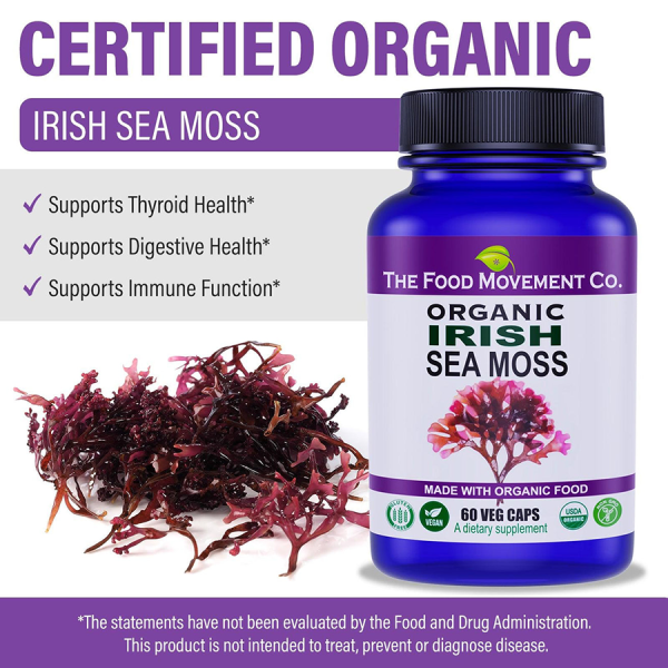 The Food Movement Co. Organic Irish Sea Moss - Image 4