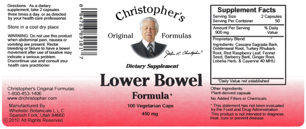 Christopher's Lower Bowel Formula - Image 3