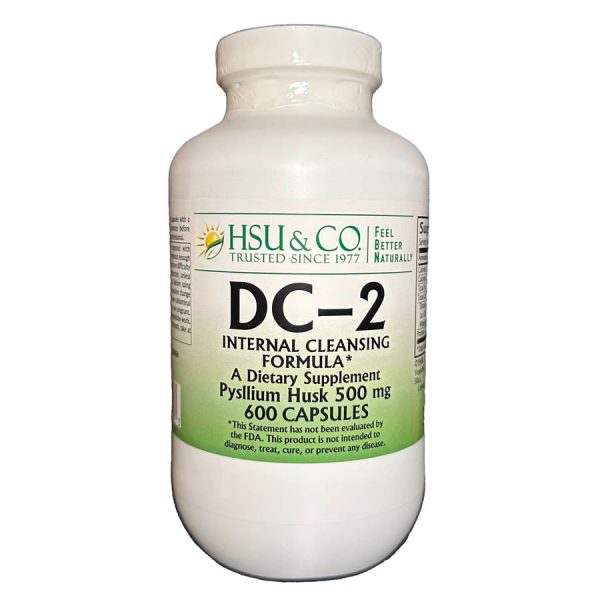 HSU & CO. Digestive Cleanser #2 (DC-2) Capsules - Image 3