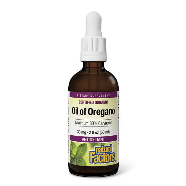 Natural Factors Certified Organic Oil of Oregano Liquid - Image 4