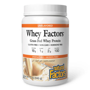 Natural Factors Whey Protein Unflavored