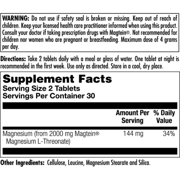 KAL Think Magnesium L-Threonate - Image 2