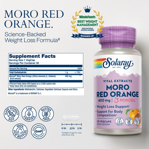 Solaray Moro Red Orange Extract - Image 3