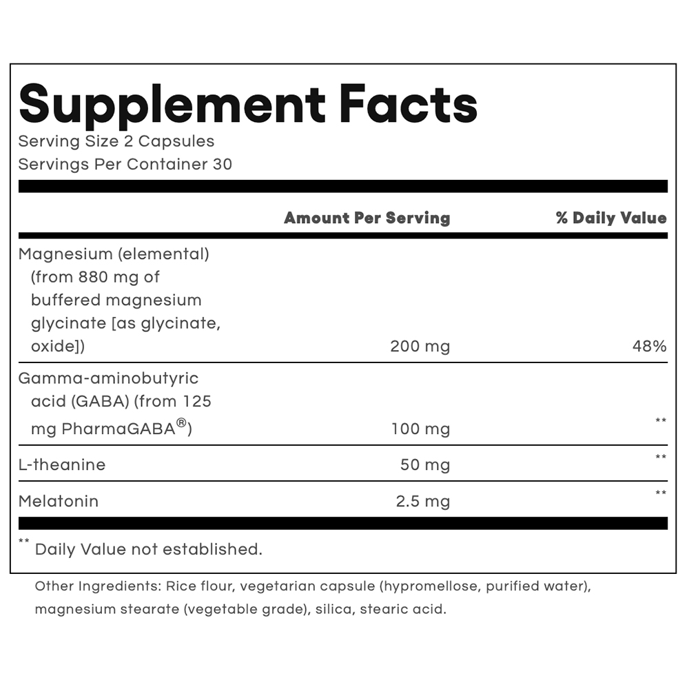Natural Factors Nighttime Magnesium - Image 2